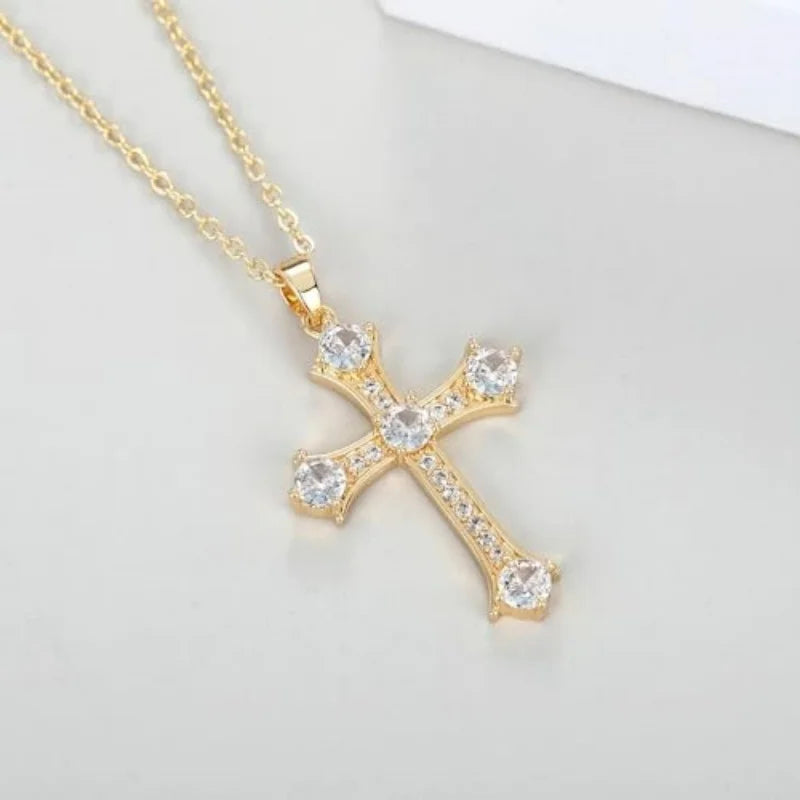 Vintage Cross Necklace