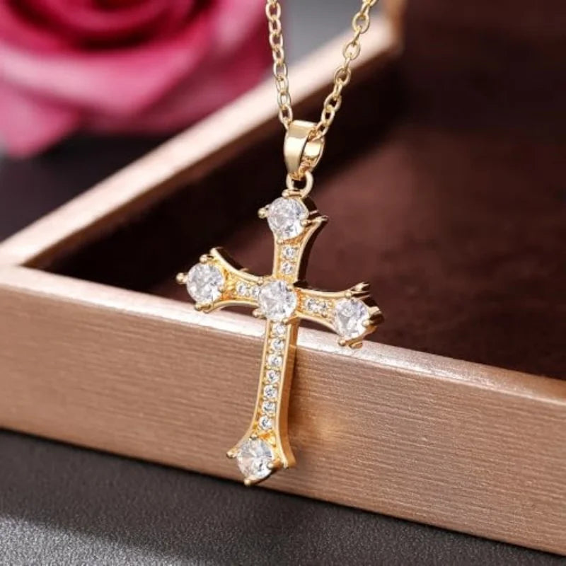 Vintage Cross Necklace