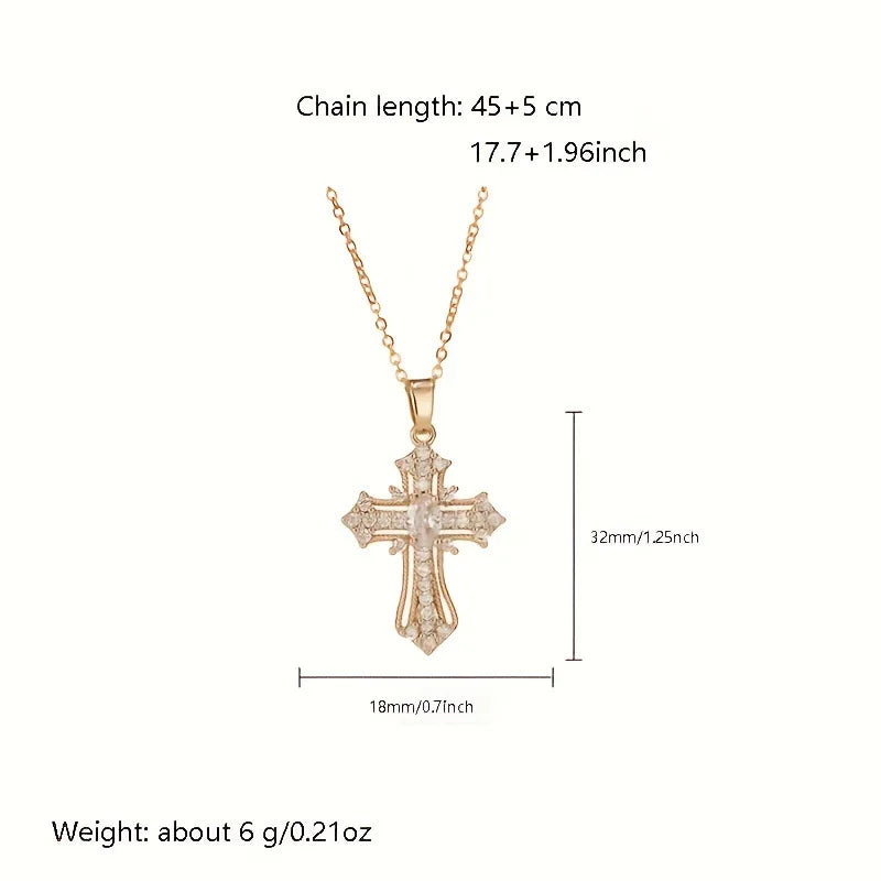 Vintage Cross Necklace