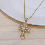 Vintage Cross Necklace
