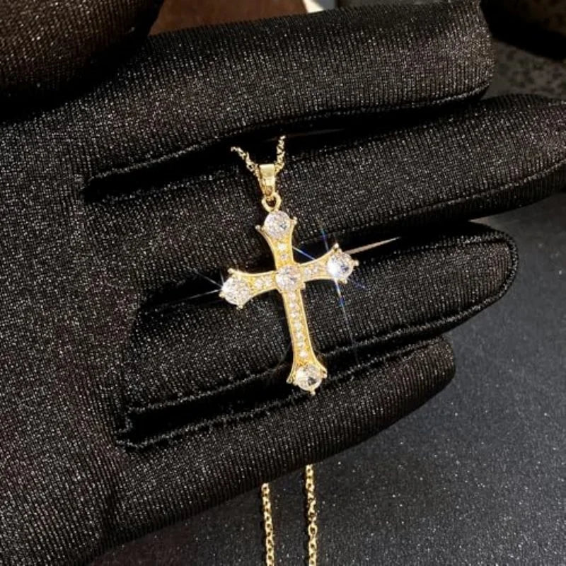 Vintage Cross Necklace