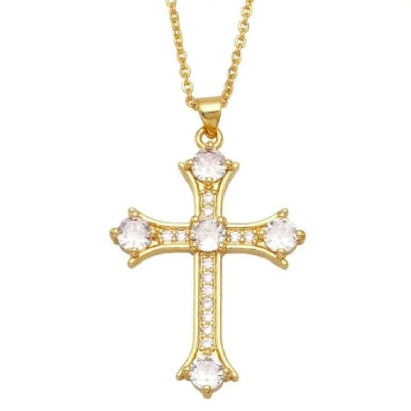 Vintage Cross Necklace