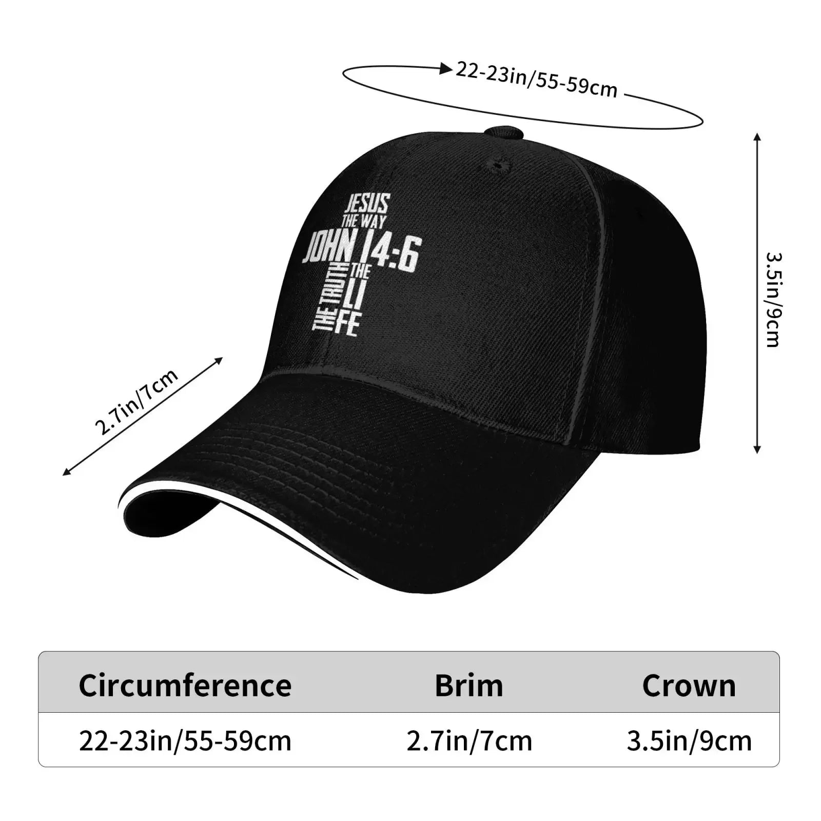 John 14:6 Faith Cap