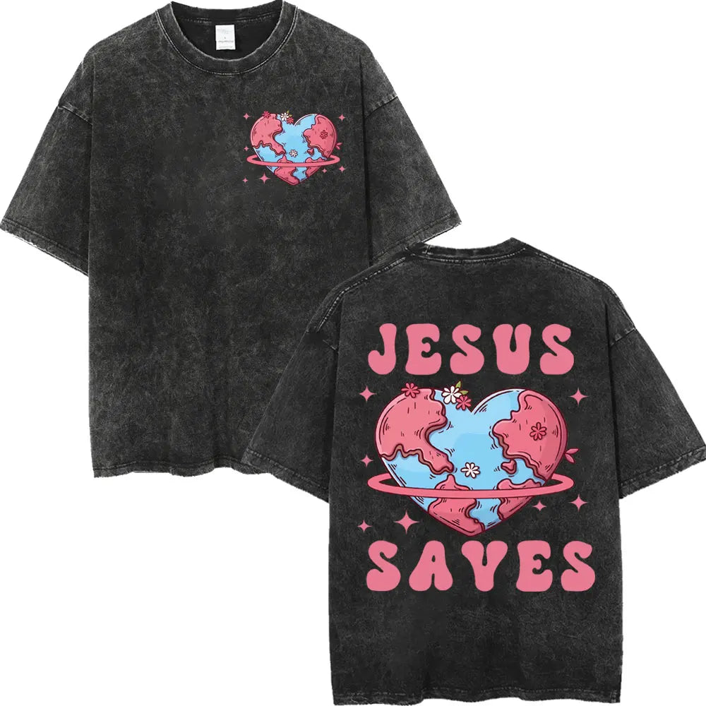 Washed Christian Verse Tee