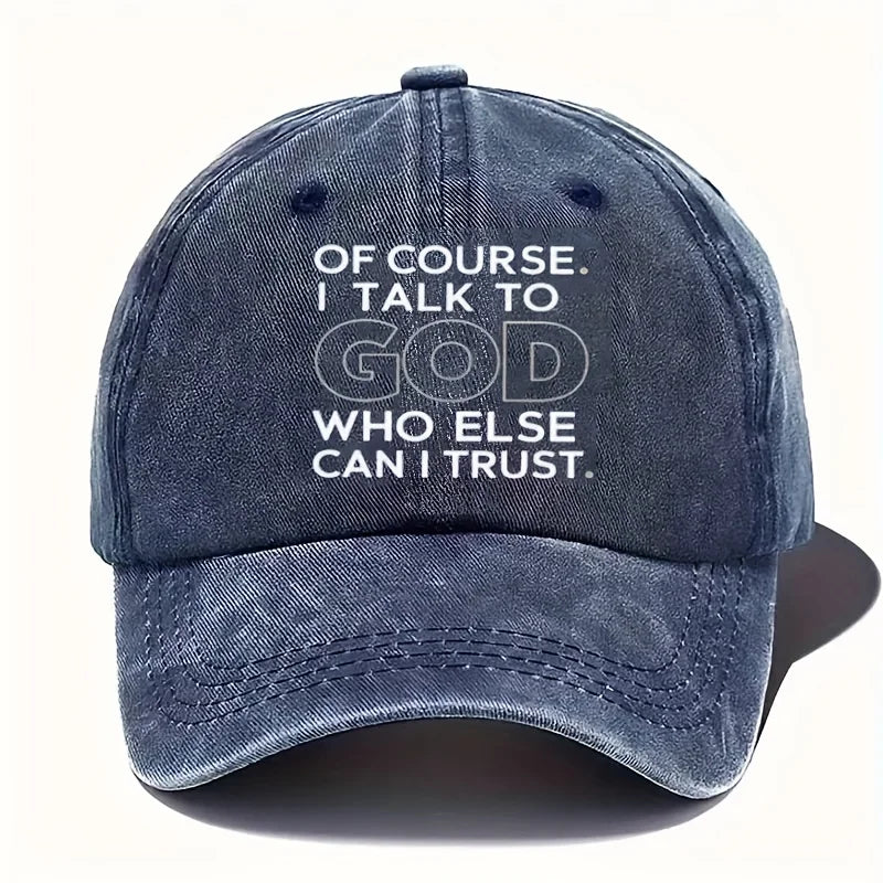 Faith Message Baseball Cap