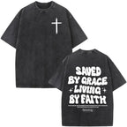 Vintage Faith Over Fear Tee