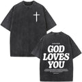 Vintage Faith Over Fear Tee
