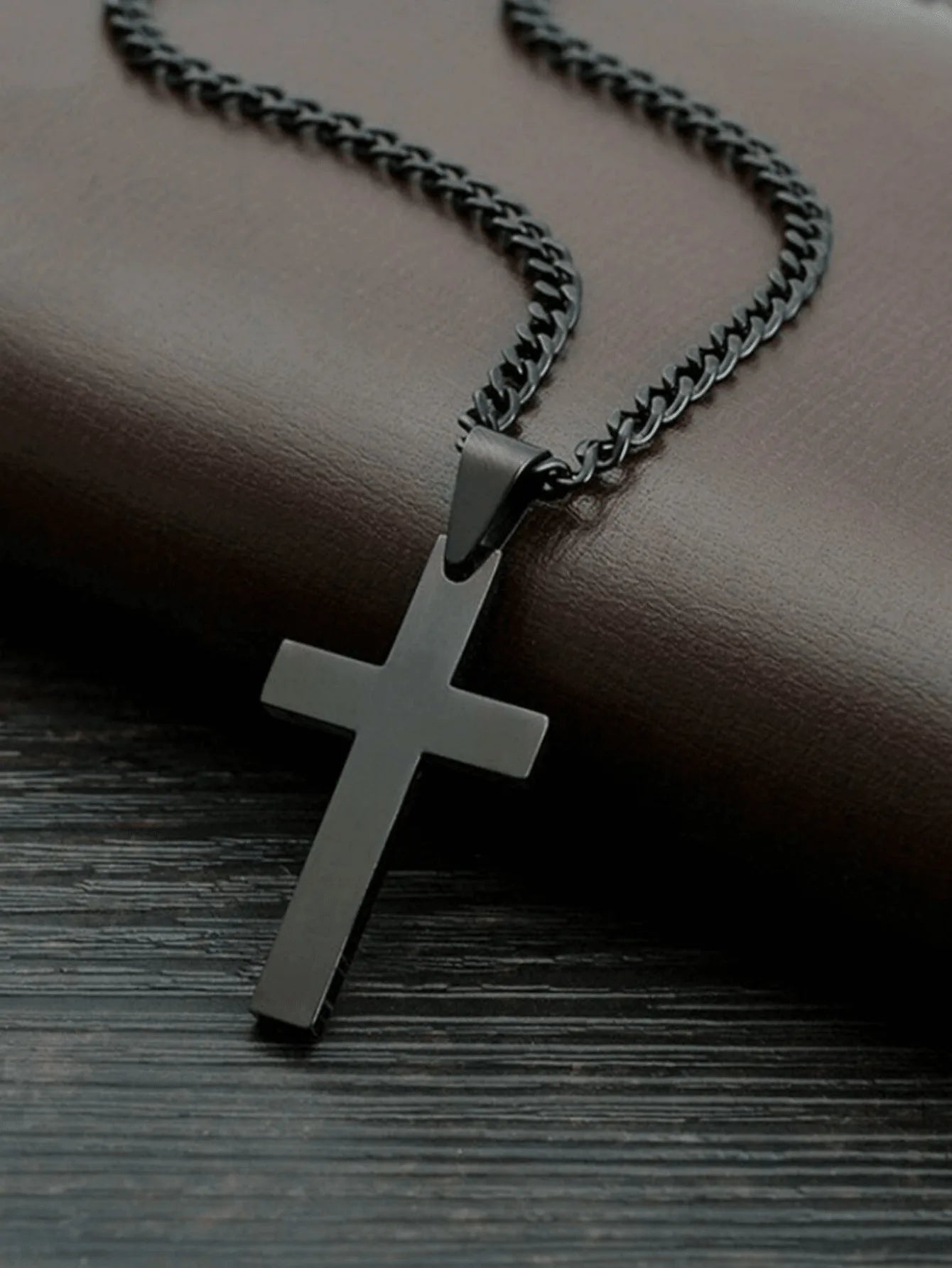 Twist Cross Necklace