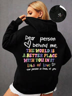 Dear Person Behind Me Hoodie