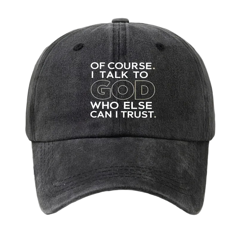 Faith Message Baseball Cap