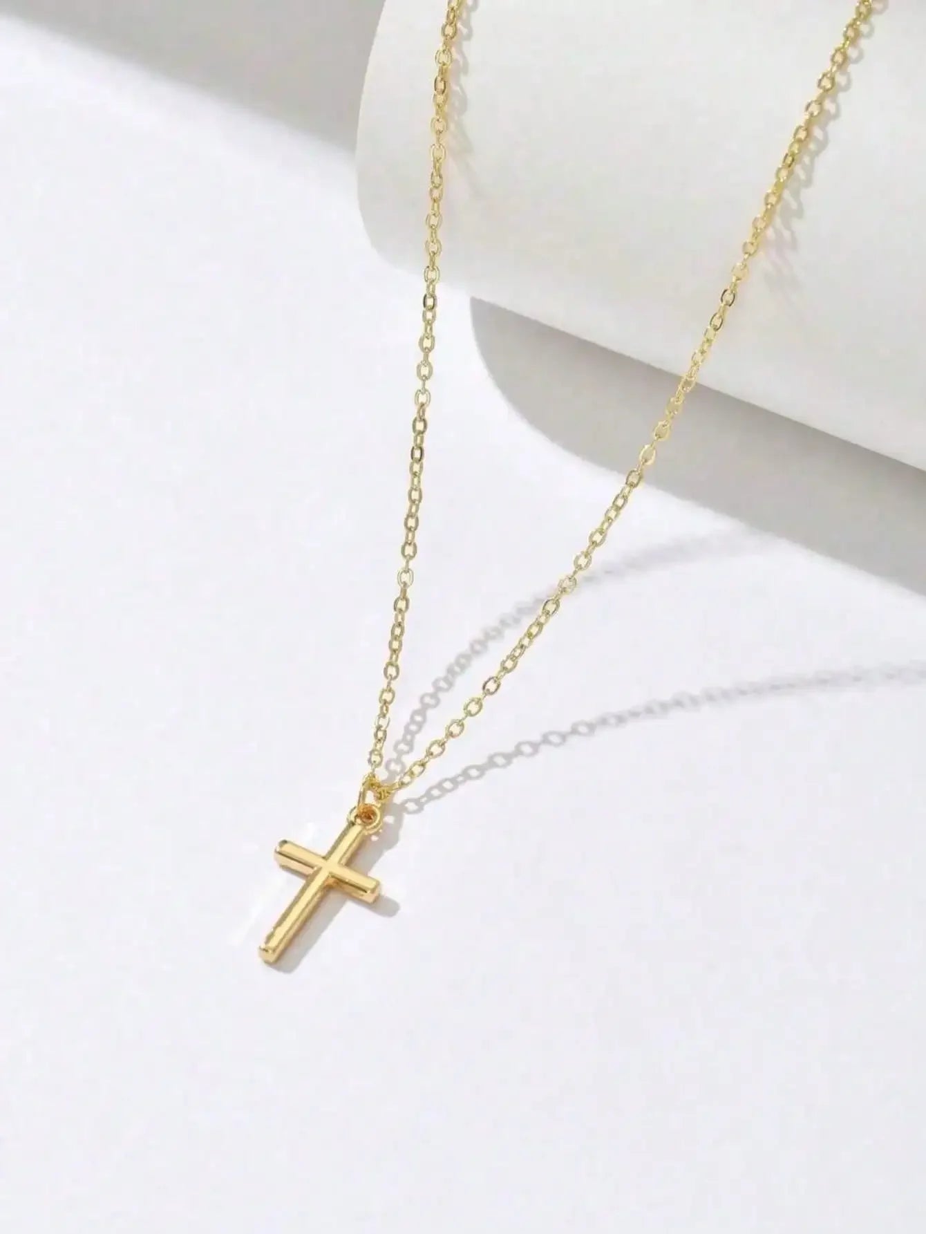 Gold Cross Necklace
