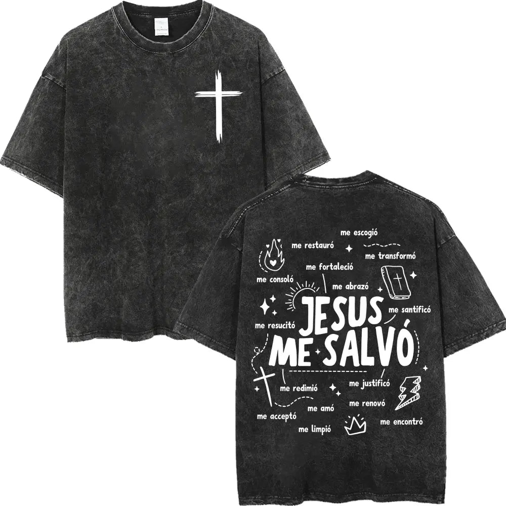 Washed Christian Verse Tee