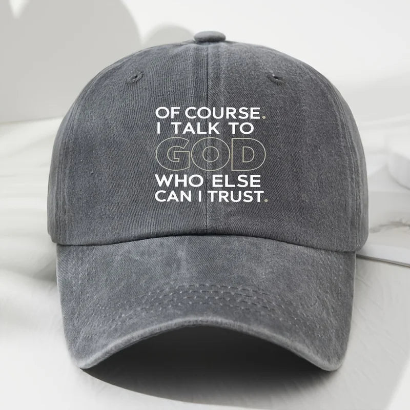 Faith Message Baseball Cap