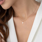 Stainless Steel Cross Necklace
