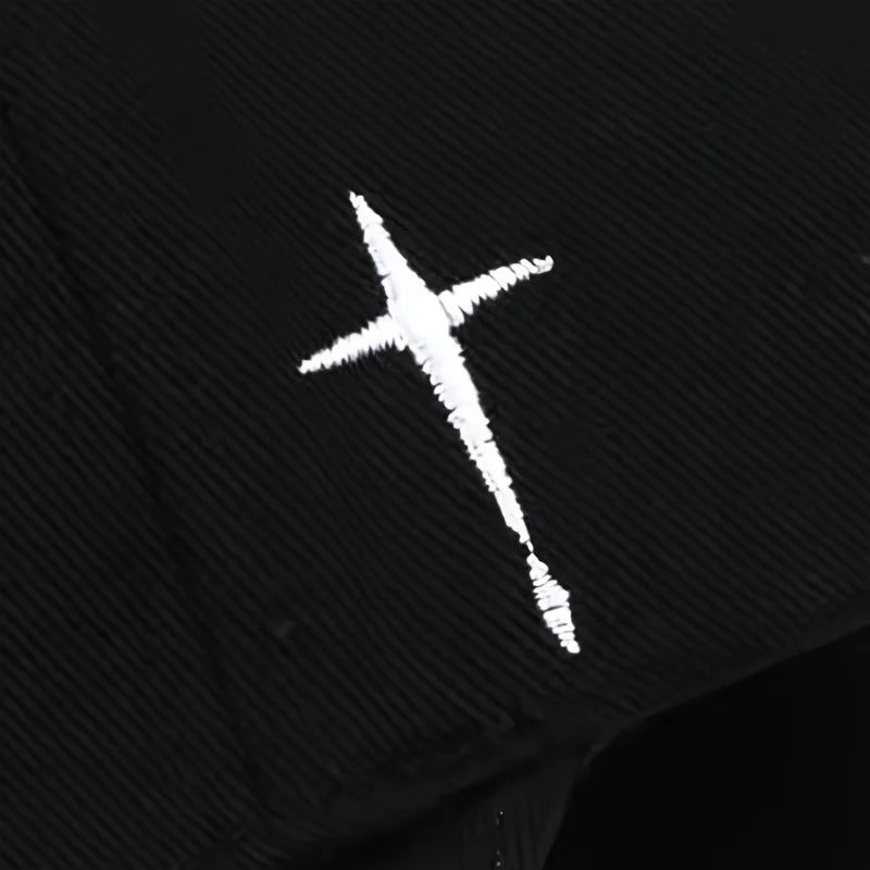 Cross Design Baseball Cap
