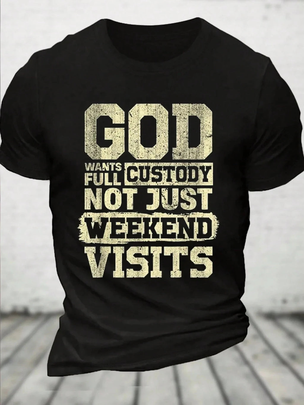 Christian Y2K Oversized Tee