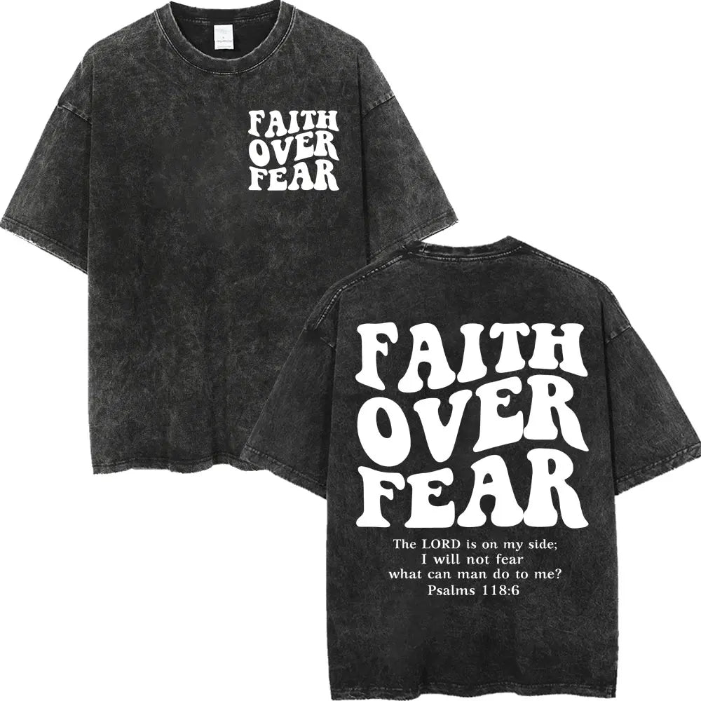 Washed Christian Verse Tee