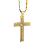Jesus Cross Pendant Necklace