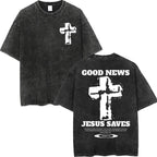 Washed Christian Verse Tee