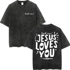 Washed Christian Verse Tee