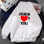 Jesus Loves You Hoodie