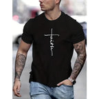 Minimalist Faith Cross Tee