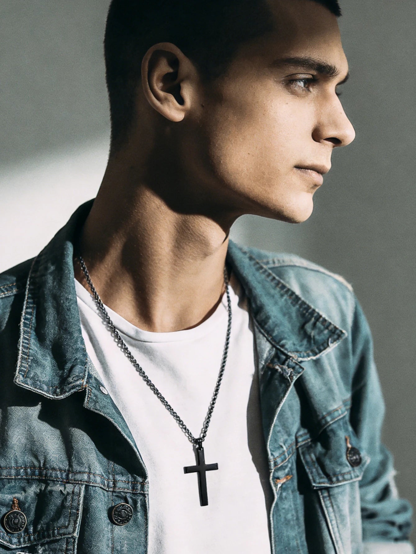 Twist Cross Necklace