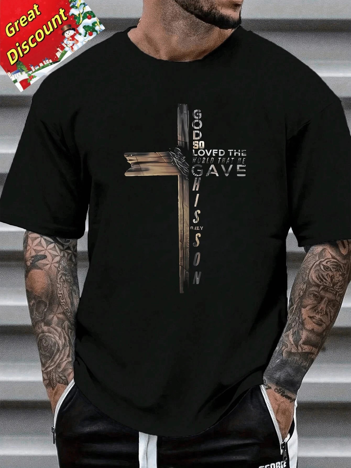 Christian Goth Oversized Tee