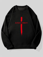 Cross Blood Drip Sweatshirt