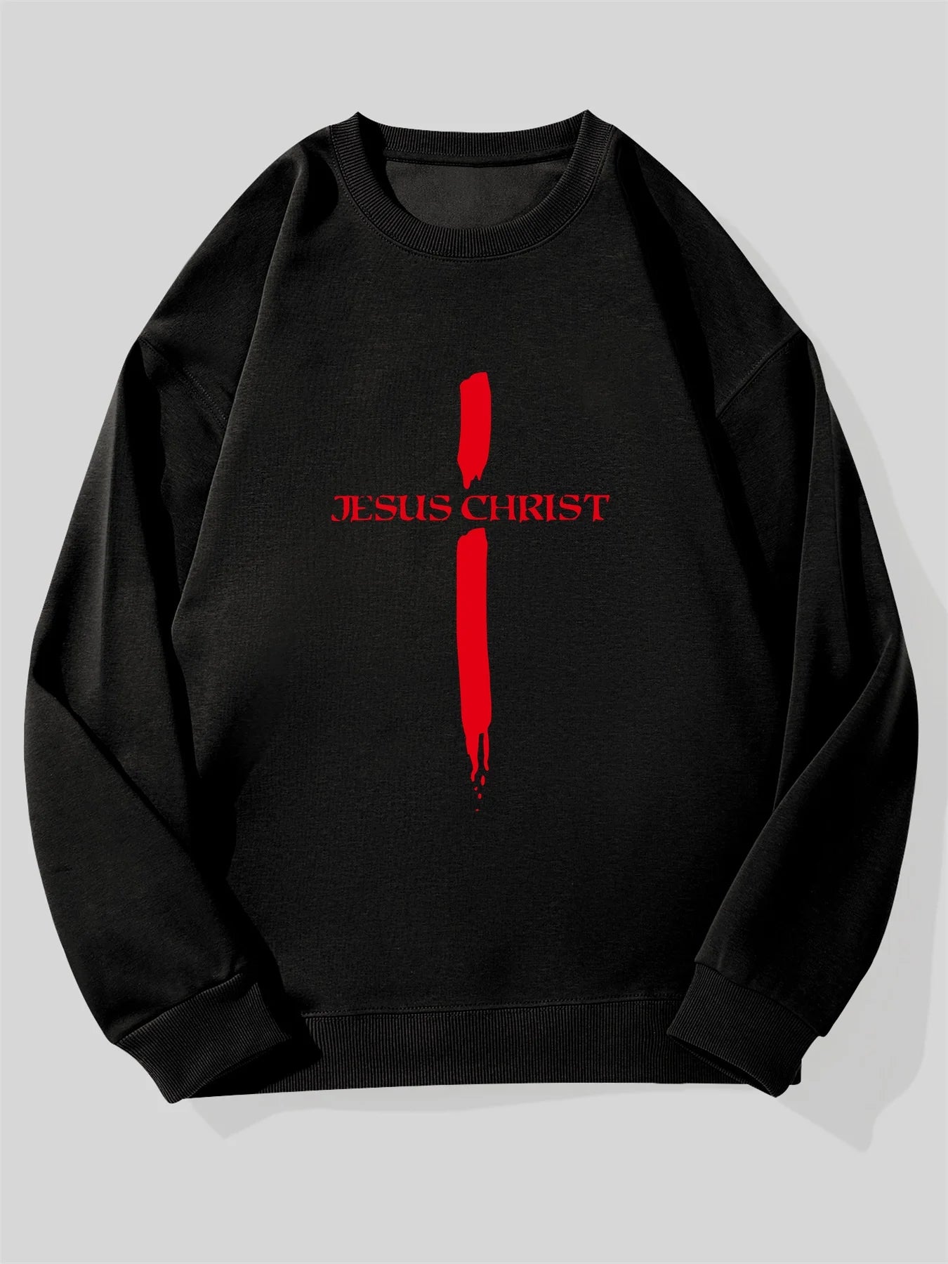 Cross Blood Drip Sweatshirt