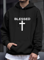 Cross Lettering Hoodie
