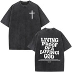 Vintage Faith Over Fear Tee