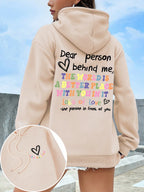Dear Person Behind Me Hoodie
