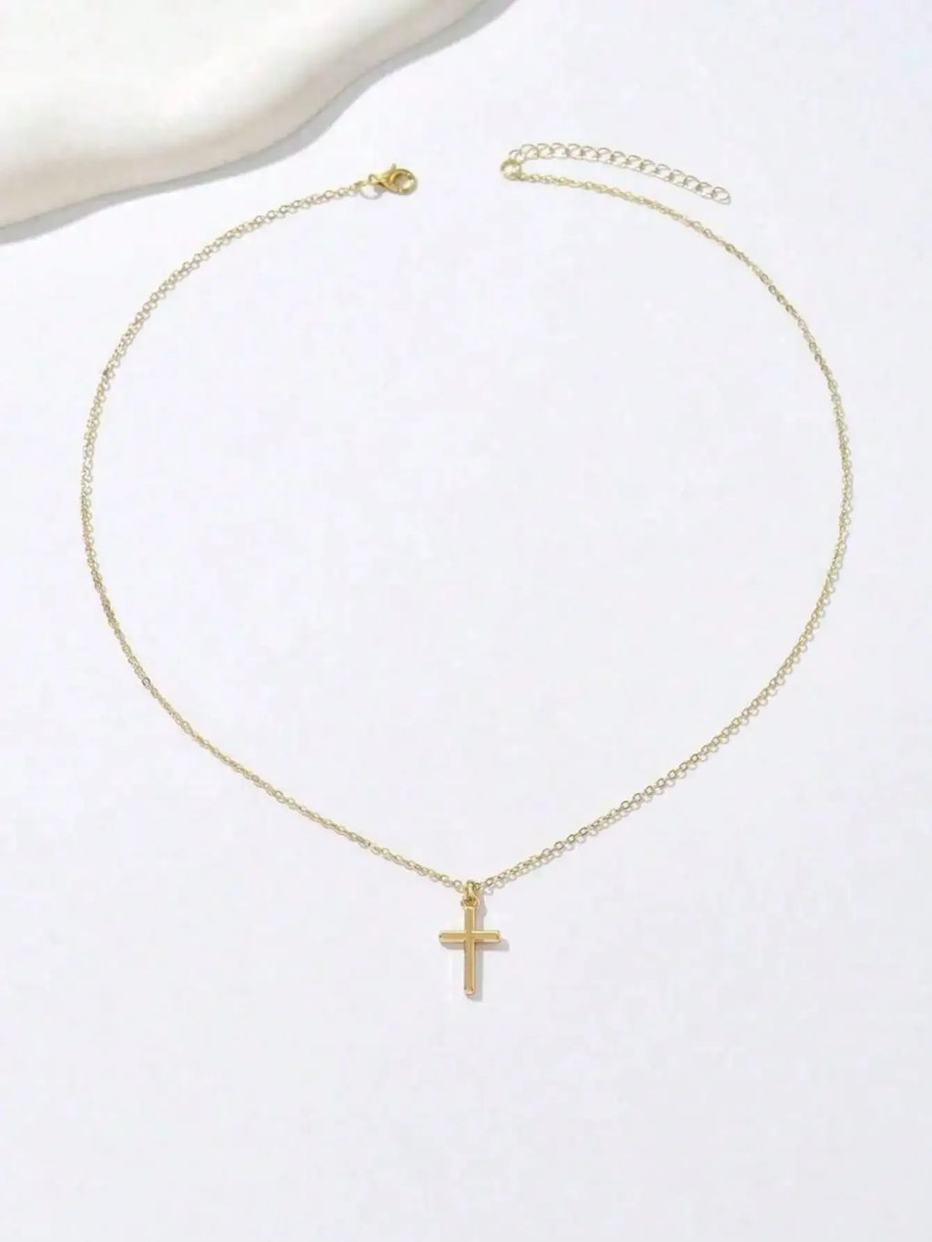 Gold Cross Necklace