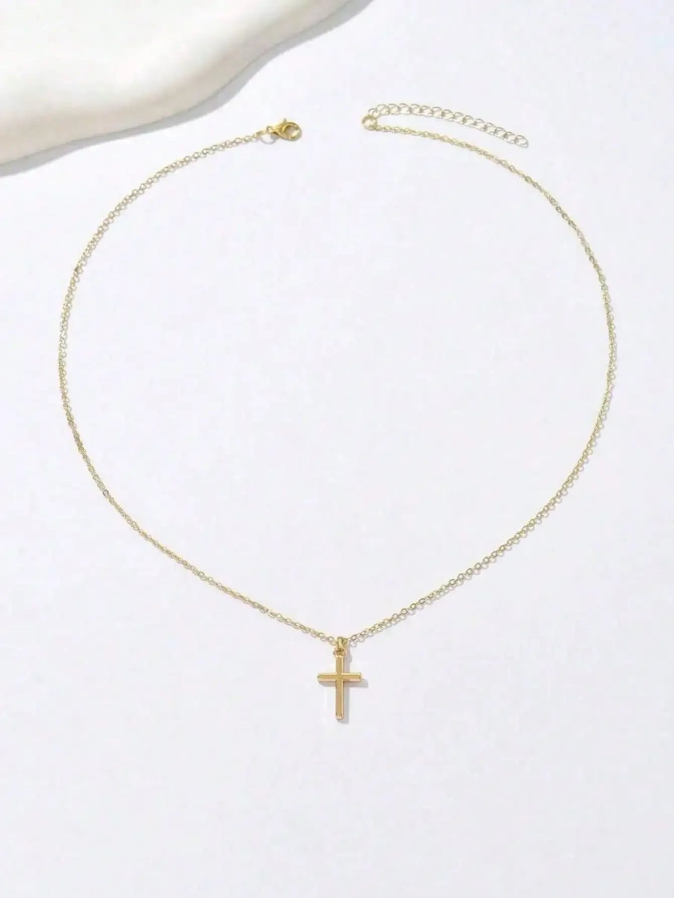 Gold Cross Necklace