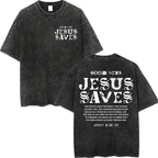 Washed Christian Verse Tee