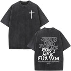 Vintage Faith Over Fear Tee
