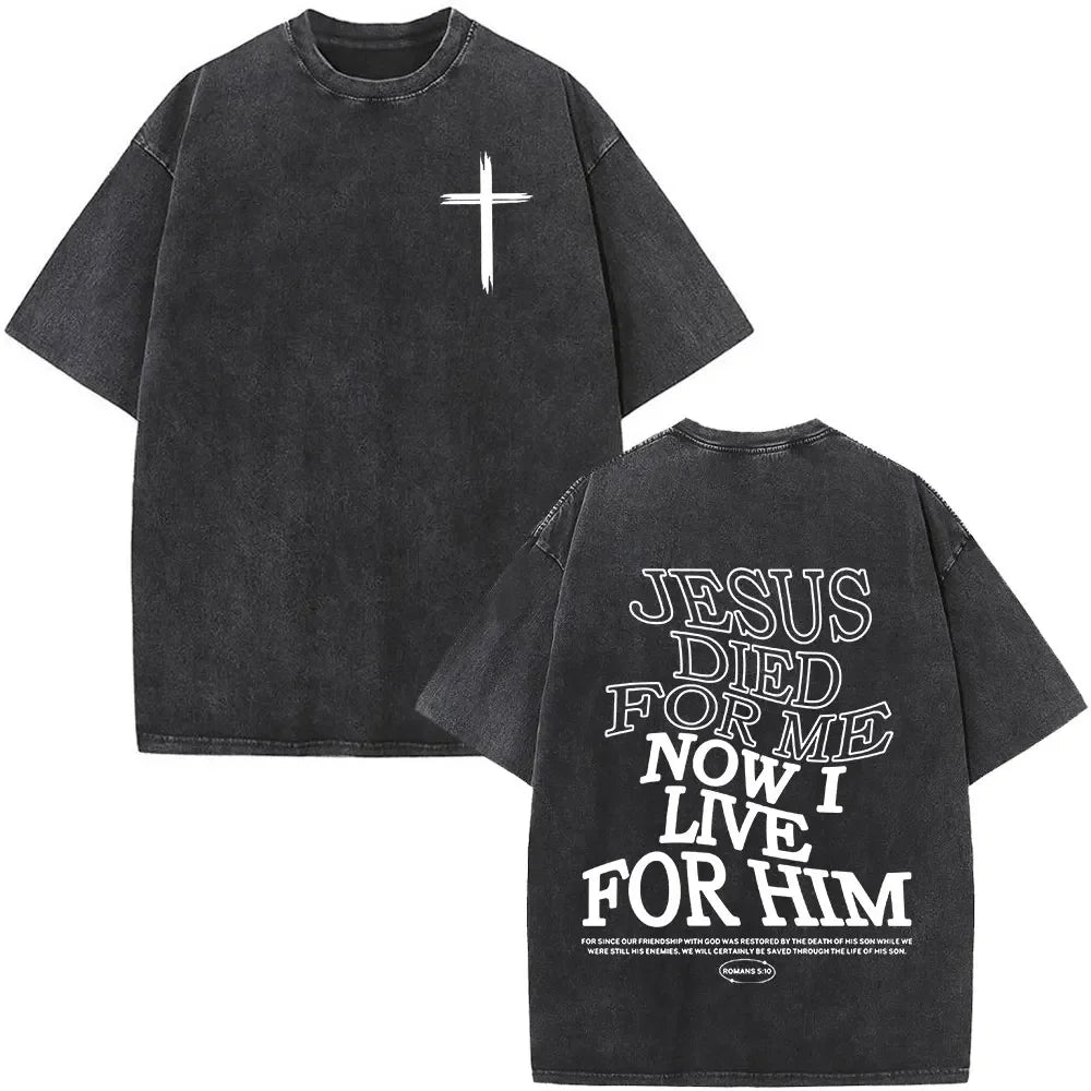 Vintage Faith Over Fear Tee