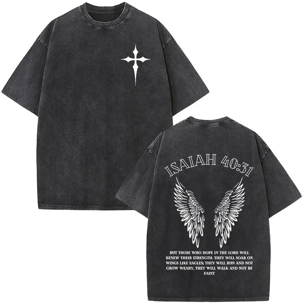 Vintage Faith Over Fear Tee