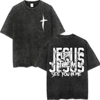 Washed Christian Verse Tee