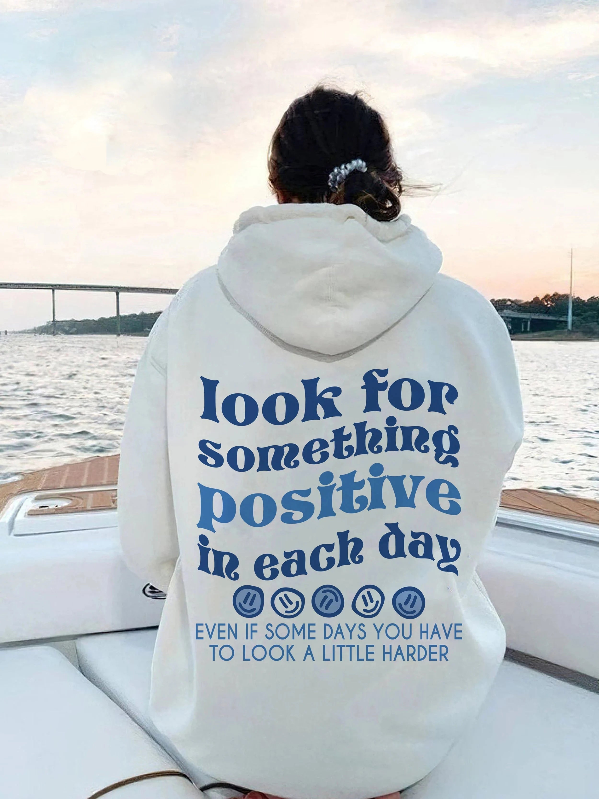 Look For Something Positive Hoodie