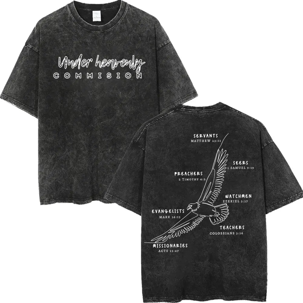 Washed Christian Verse Tee