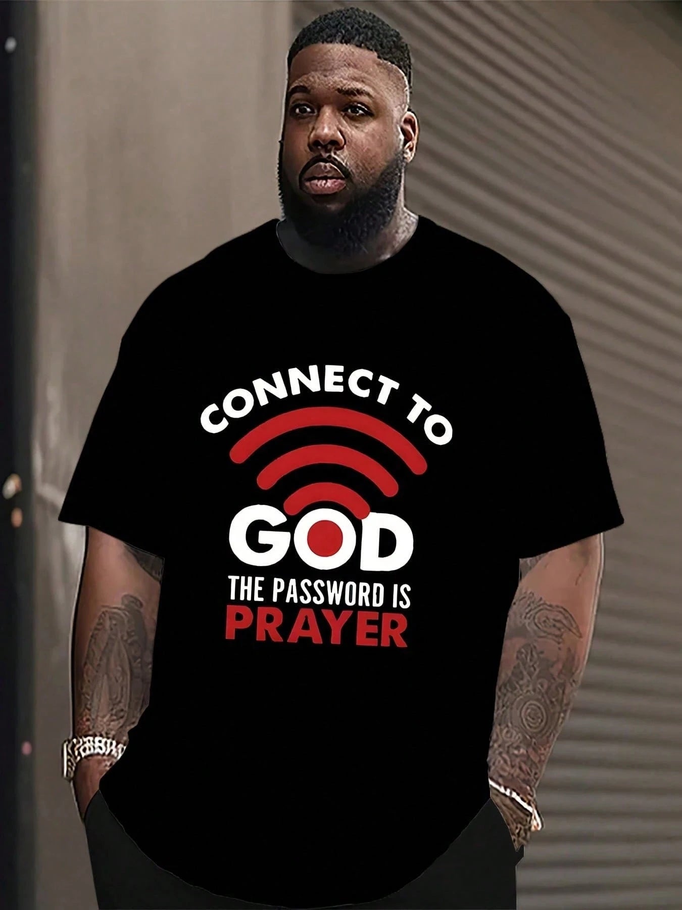 Christian Y2K Oversized Tee