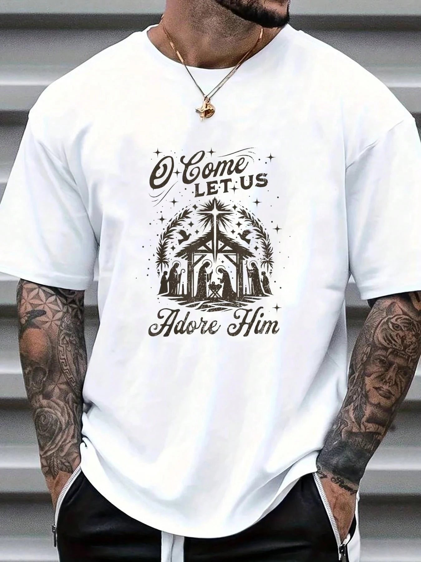 Christian Goth Oversized Tee