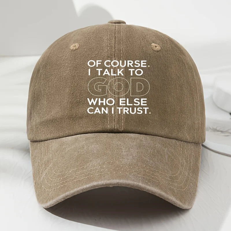 Faith Message Baseball Cap