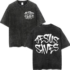 Washed Christian Verse Tee