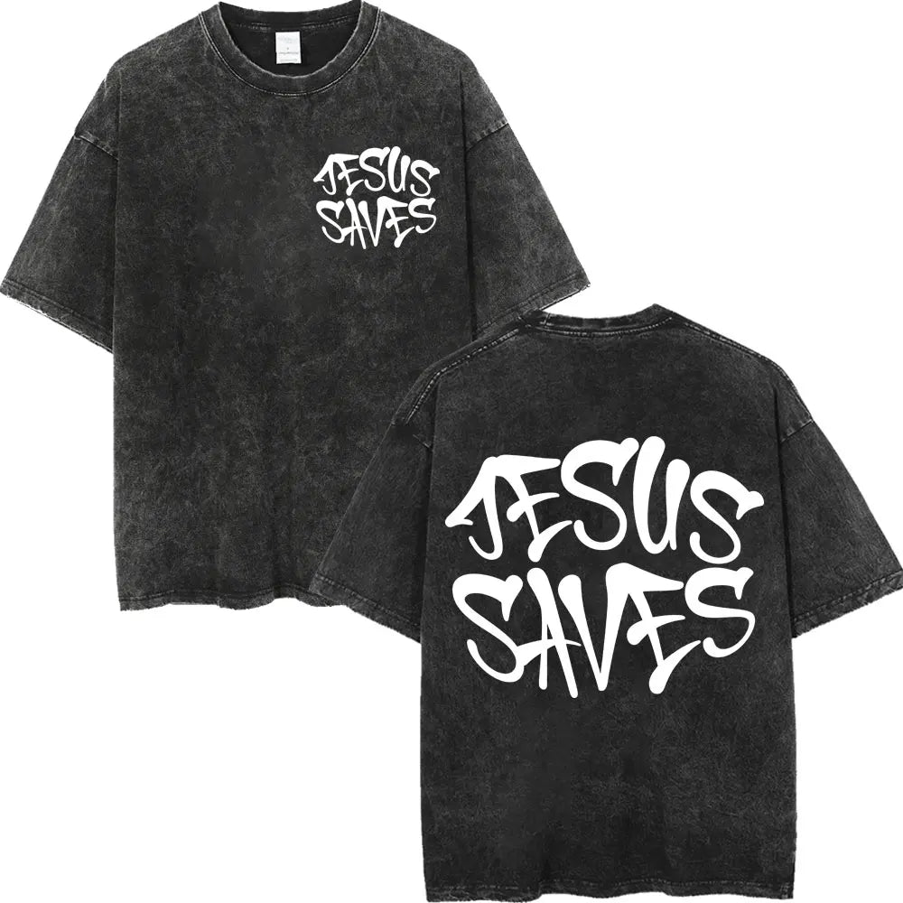 Washed Christian Verse Tee