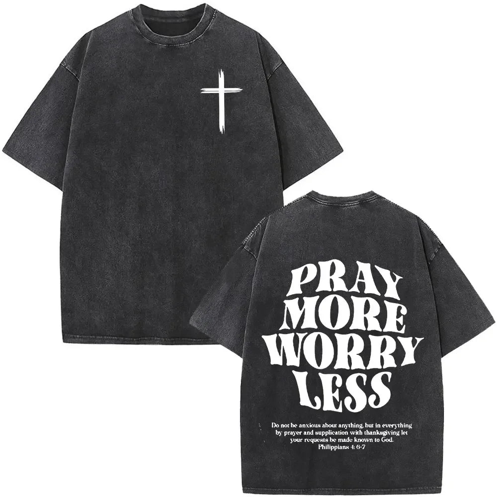 Vintage Faith Over Fear Tee
