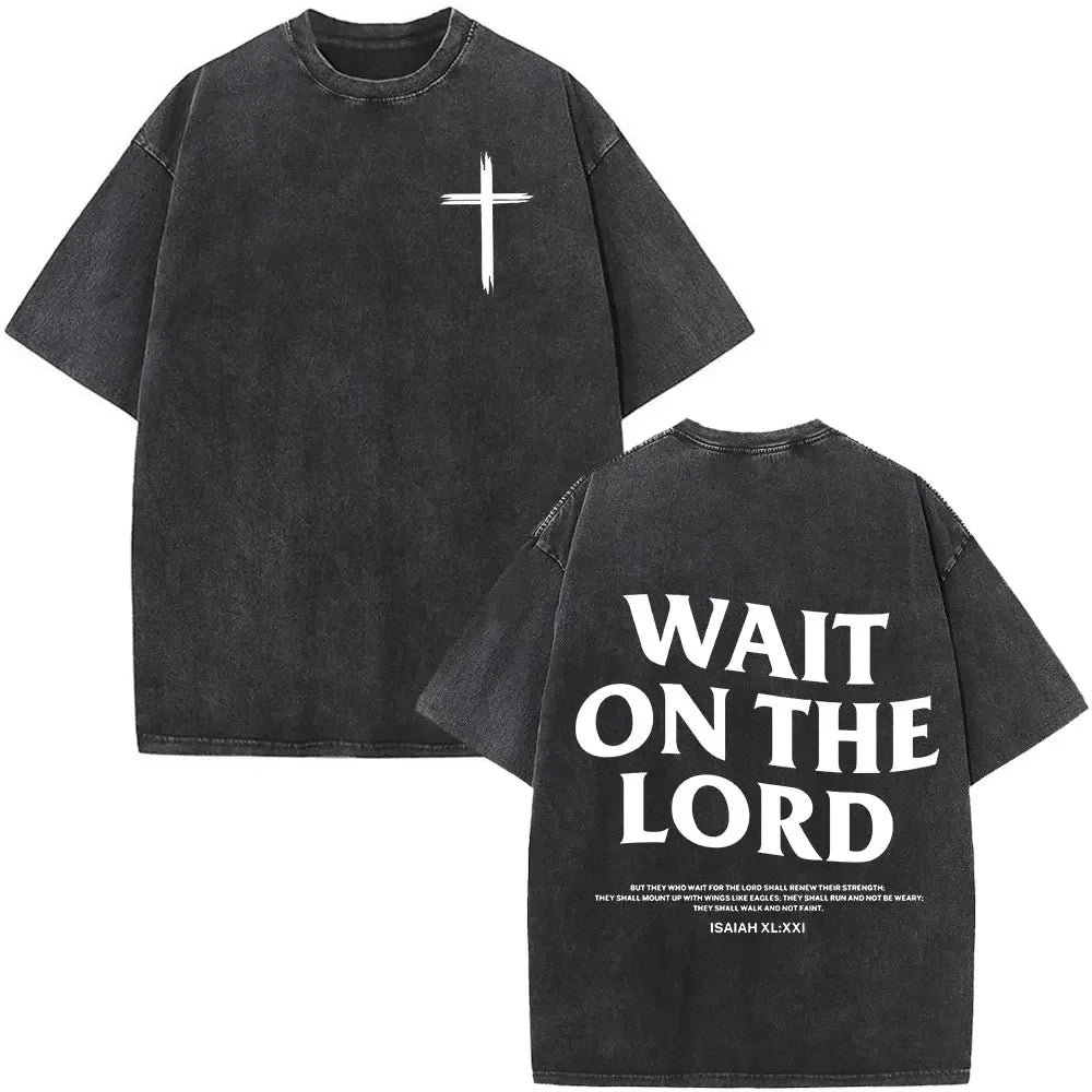Vintage Faith Over Fear Tee