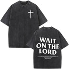 Vintage Faith Over Fear Tee
